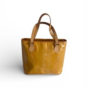 Authentic Vintage Louis Vuitton Houston Monogram Vernis Bag - 1998 Spain W/COA